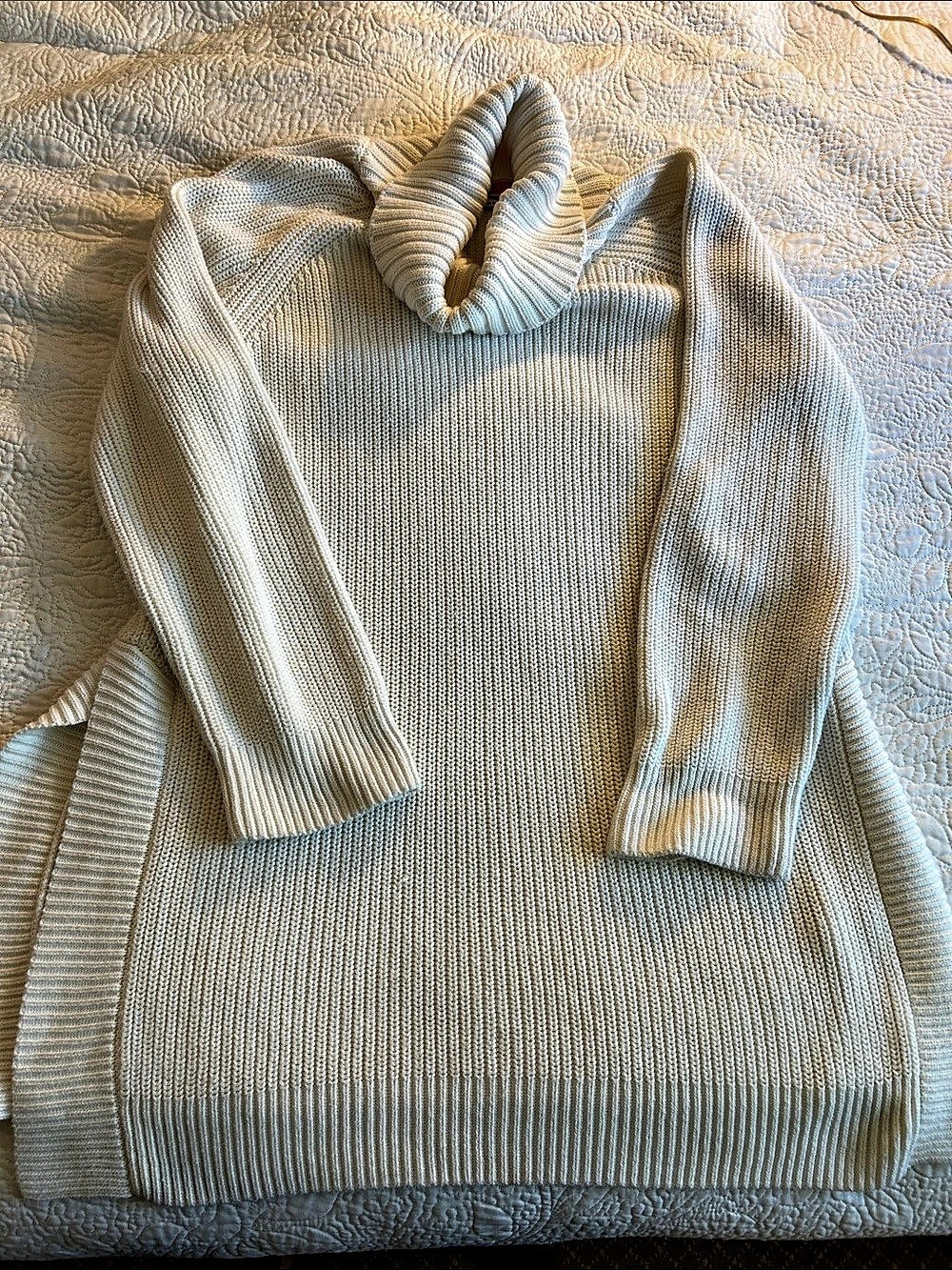 kate spade Cowl Neck Sweater in White Like New